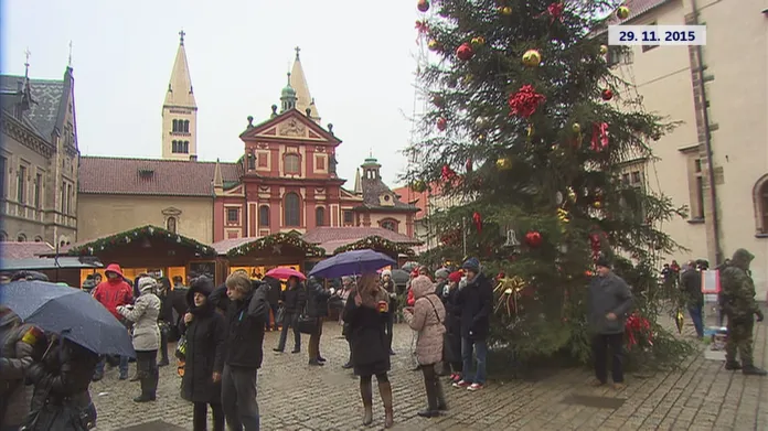 Vánoční trhy na Pražském hradě