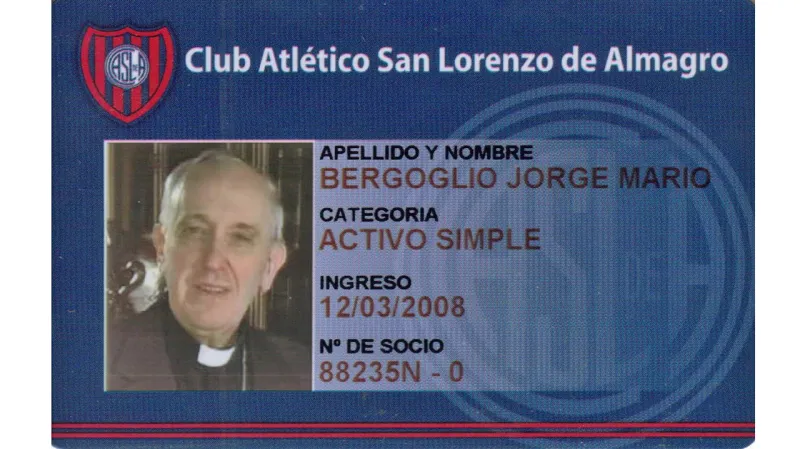 Jorge Mario Bergoglio je vášnivým fotbalovým fanouškem