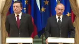 José Barroso a Vladimir Putin