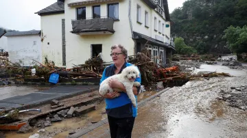 Následky povodní v západním Německu