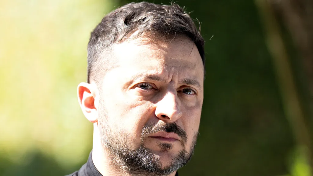 Ukrajinský prezident Volodymyr Zelenskyj