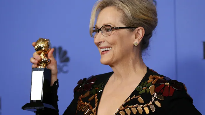 Meryl Streepová se Zlatým glóbem za celoživotní dílo