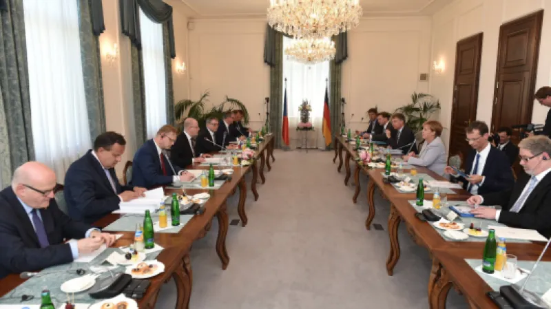 Jednání na Úřadu vlády Zdroj: Úřad vlády