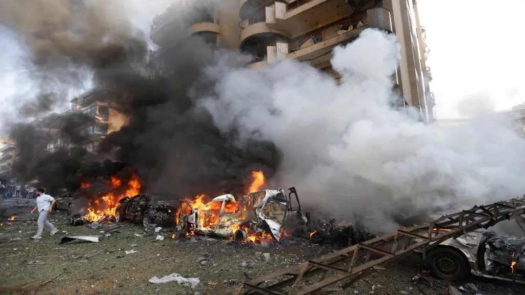 Výbuch u íránské ambasády v Bejrútu