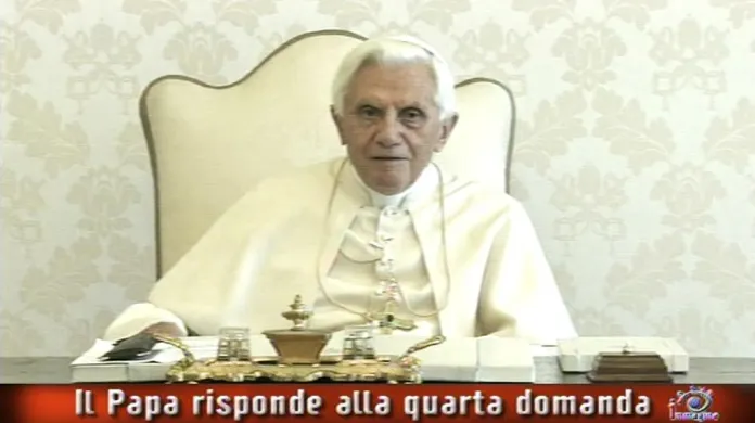 Rozhovor Benedikta XVI. pro Rai Uno