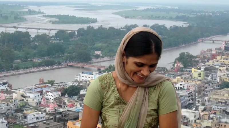 Výhled na Haridvár