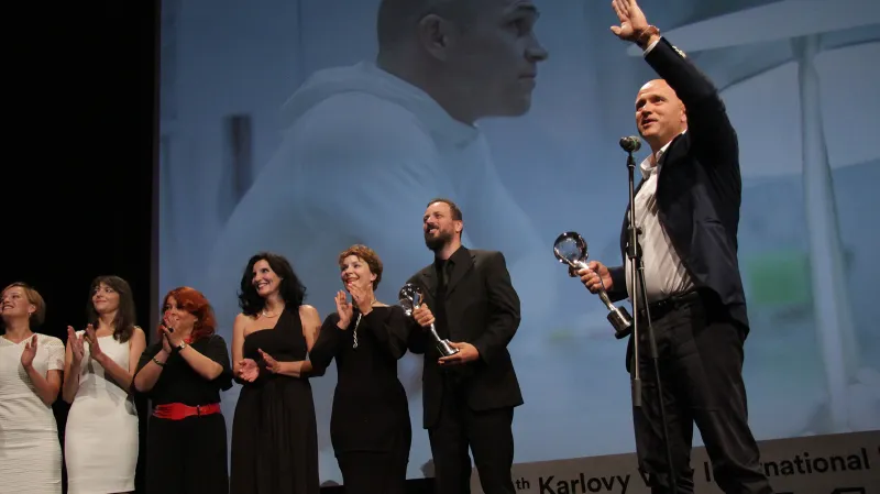 Delegace k filmu Volný pád