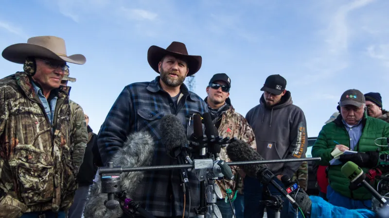 Šéf skupiny okupantů Ryan Bundy