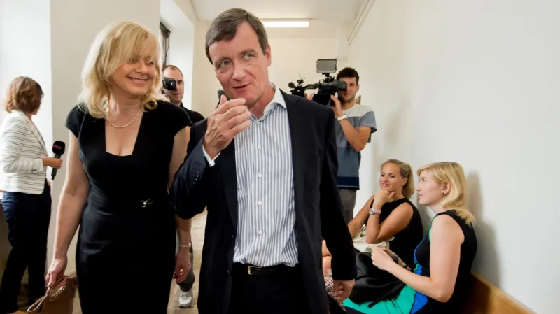 David Rath s advokátkou Marcelou Ondřejovou