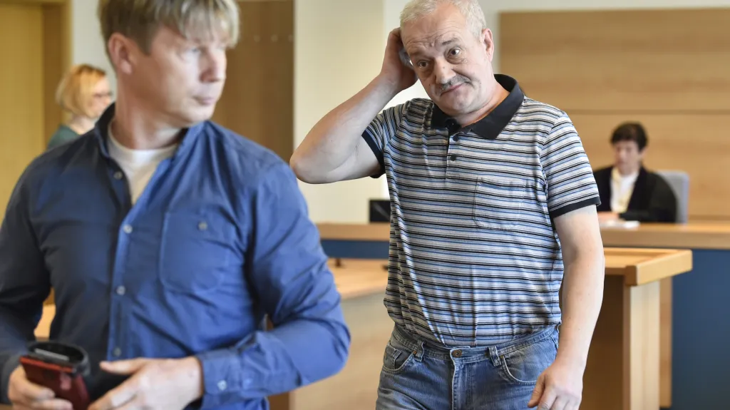 Marcel Forman a Pavel Pávek u soudu