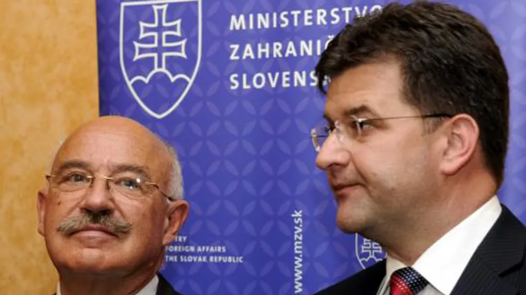 János Martonyi a Miroslav Lajčák
