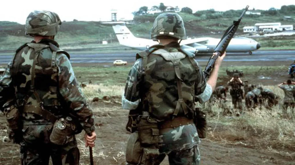 Anerická invaze do Grenady