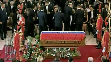 Pohřeb Huga Cháveze