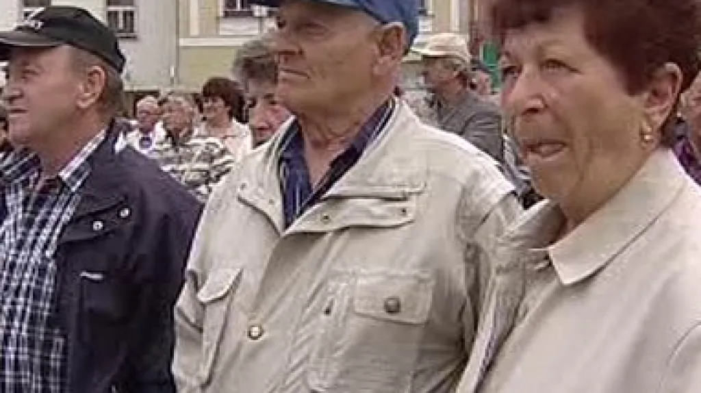 Protesty v Horažďovicích