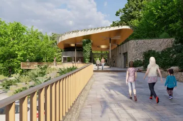 Brněnská zoo začala rekonstruovat hlavní vstup. Návštěvníky čekají omezení