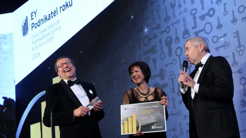 Předávání Ceny České televize za podnikatelský přínos kultuře a umění