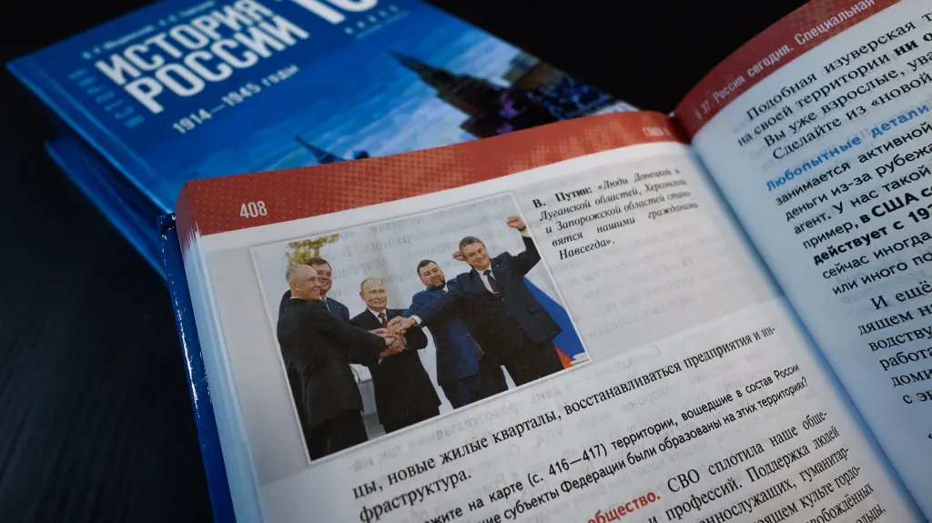 Nová učebnice dějepisu v Rusku