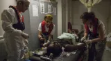 Středeční záchranná akce v libyjských vodách
