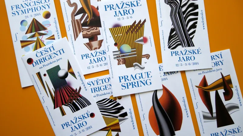 ReDesign / vizuál hudebního festivalu Pražské jaro 2014