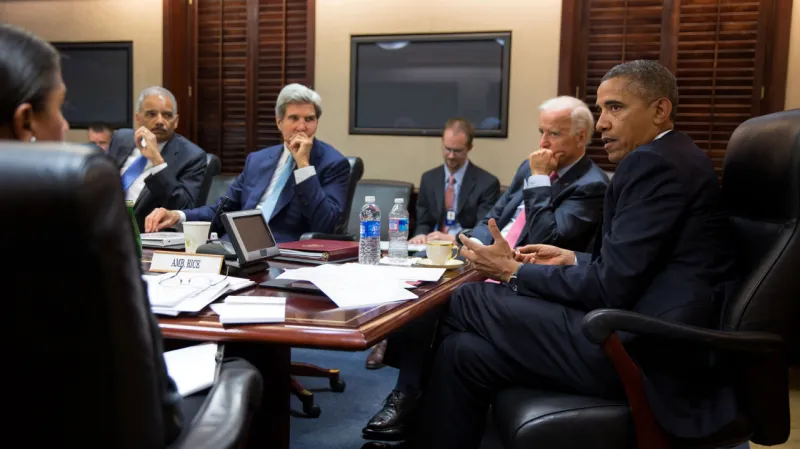 Barack Obama jedná o situaci v Sýrii