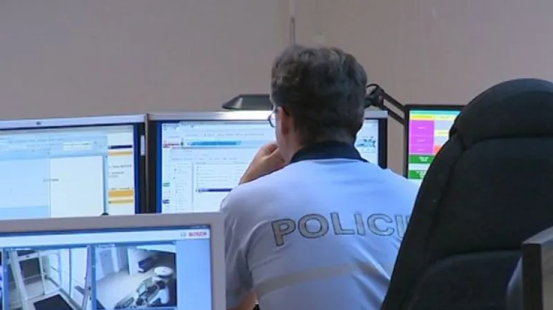 Vstup Gabriely Sluštíkové z nové policejní centrály