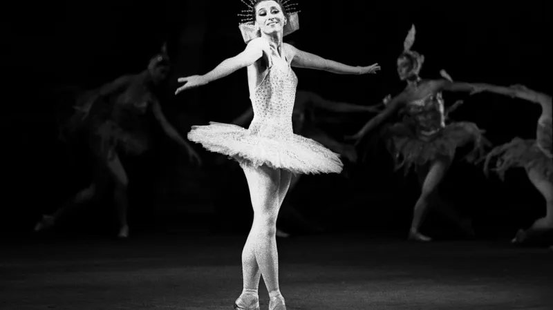 Maja Plisecká na snímku z roku 1967