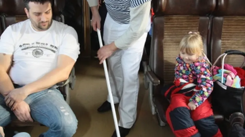 Z jízdy silvestrovského vlaku