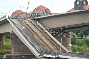 Bombu z války nalezenou v Drážďanech se povedlo zneškodnit