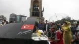 Protestní akce na Taksimském náměstí
