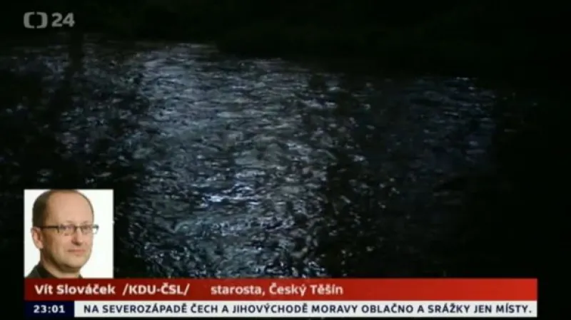 Starosta Českého Těšína k situaci na Olši ve 23:00