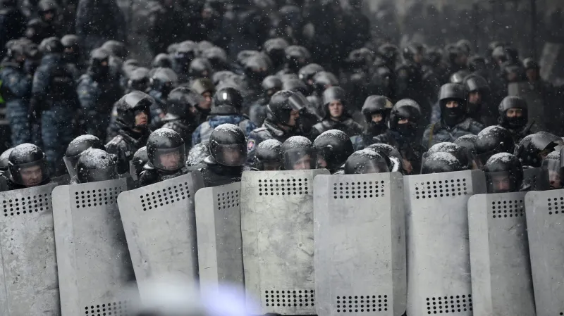 Protivládní protesty v Kyjevě