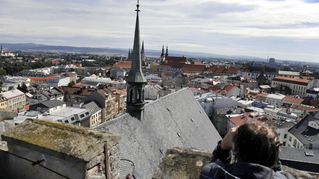 Opravený krov olomouckého chrámu