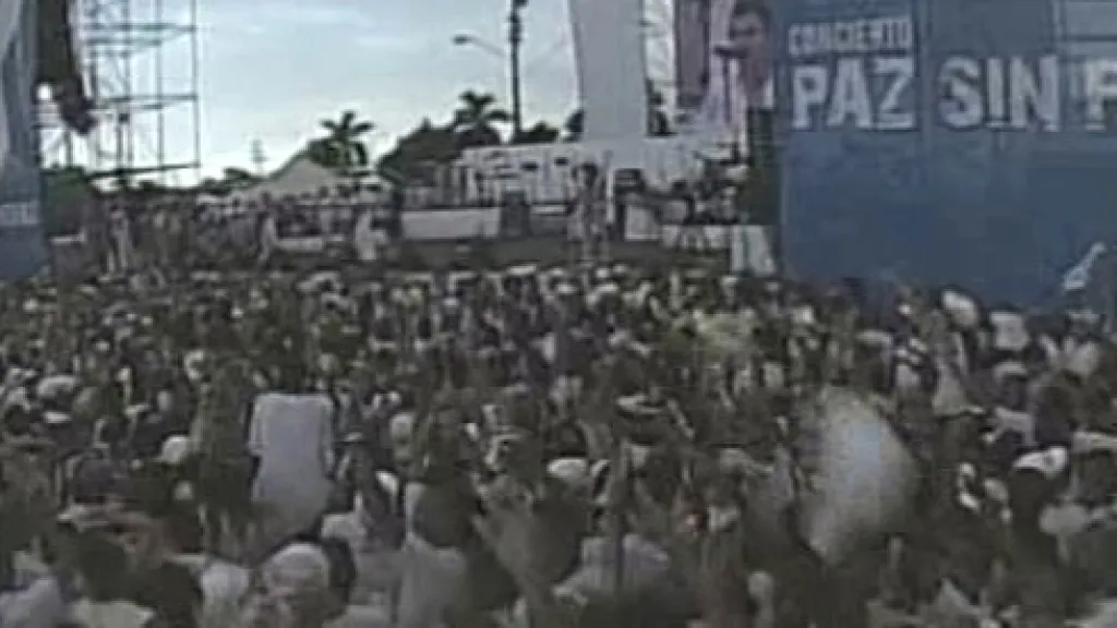Koncert Mír bez hranic v Havaně