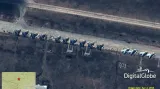 Satelitní snímky ruských letounů Su-27/30 a Su-24