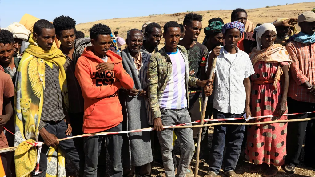 Etiopští uprchlíci