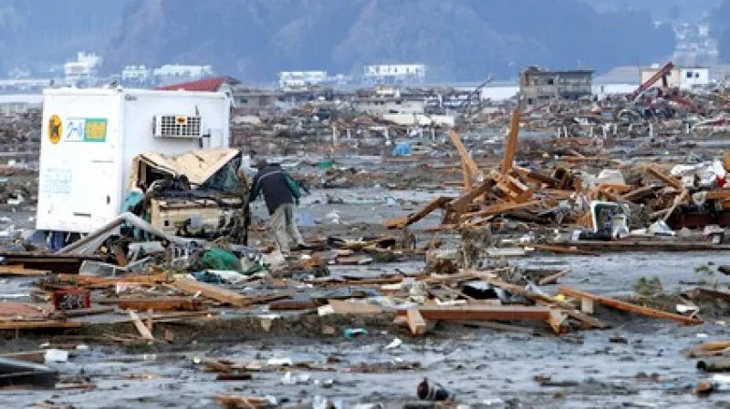 Následky zemětřesení v Japonsku