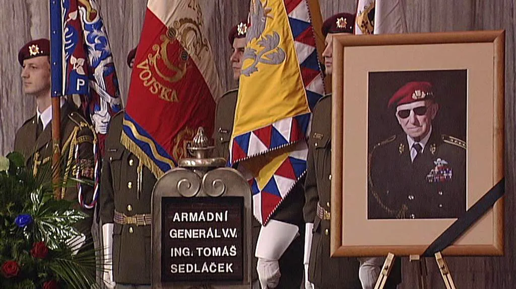 Smuteční obřad na Vítkově