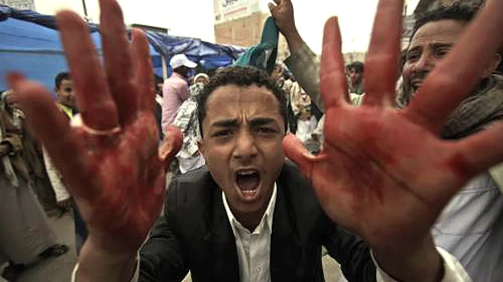Protesty v Jemenu