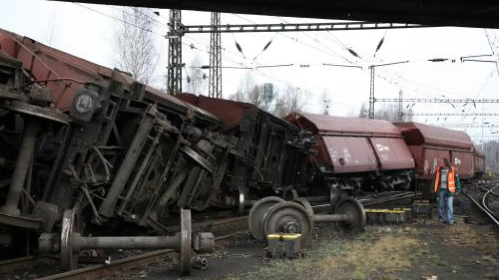 Nehoda vlaku na Sokolovsku