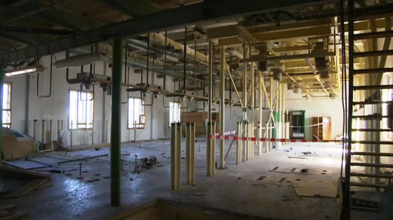 Automatické mlýny v Pardubicích - interiér