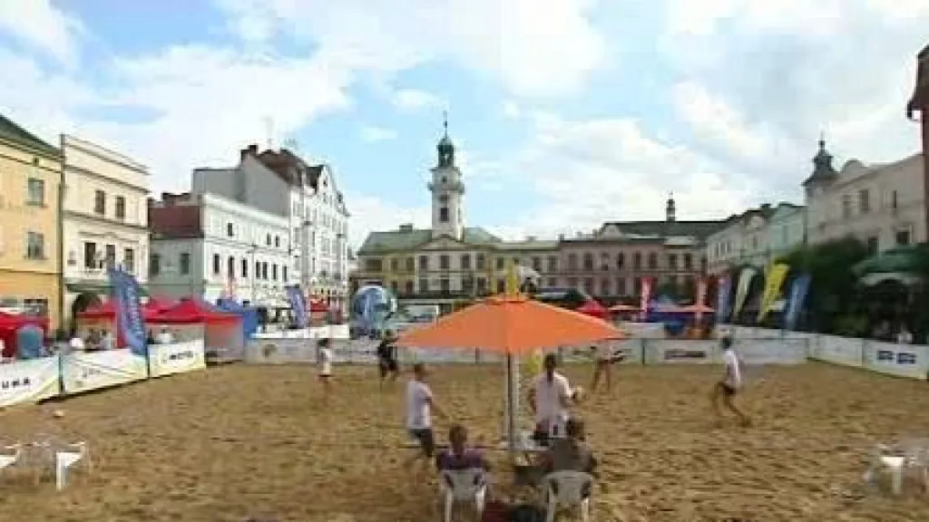 Plážový volejbal v Těšíně