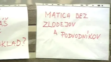Protest proti Matici slovenské