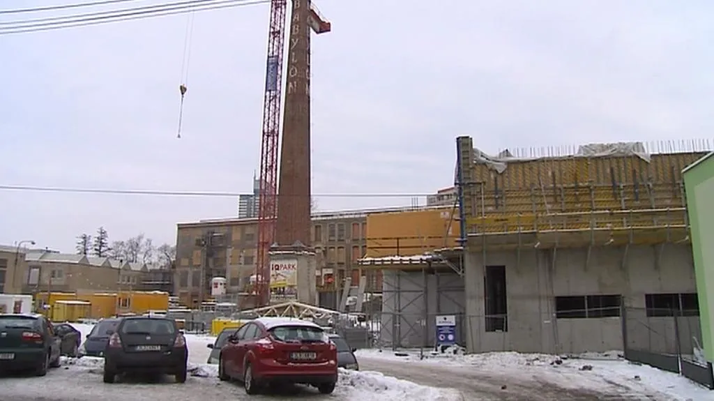 Vznikající centrum IQ Landia v Liberci