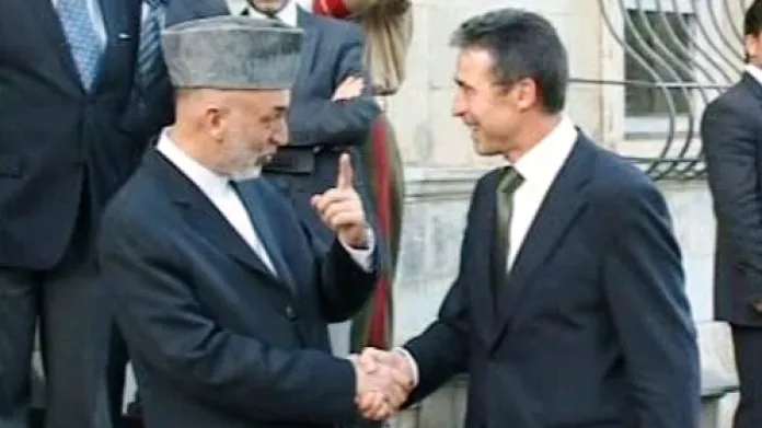 Anders Fogh Rasmussen na návštěvě Afghánistánu