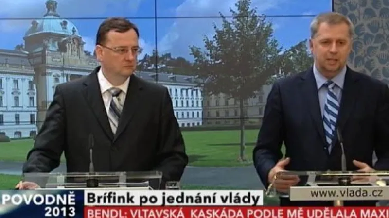 Brífink po zasedání vlády