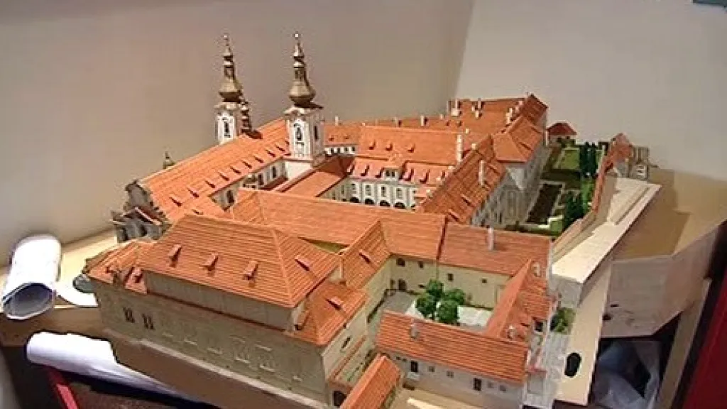 Model Strahovského kláštera