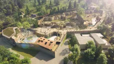 Vizualizace nového pavilonu ledních medvědů v Zoo Praha