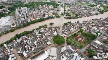 Záplavy v brazilské Bahie