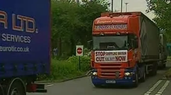 Stávka britských dopravců