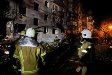 Ruský útok na Kyjev zabil nejméně devět lidi a 23 dalších zranil, uvádí úřady
